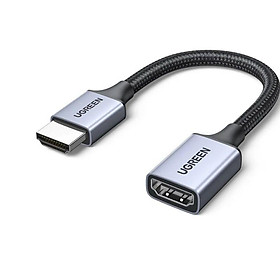 Mua Ugreen 15518 15Cm 8K60Hz 2.1 Cáp nối dài HDMI dây bọc dù HD165 20015518 - Hàng chính hãng