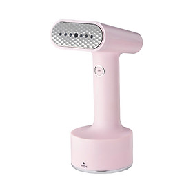 Bàn ủi hơi nước cầm tay Cuckoo CSI-A101 - 1500W khử khuẩn có đầu chải vải, trọng lượng siêu nhẹ - Hàng chính hãng - Hồng