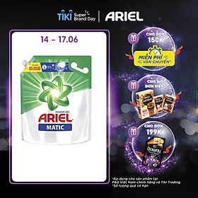 Nước Giặt Ariel Đậm Đặc Dạng Túi 3.5kg