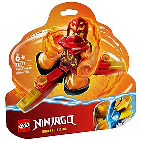 Đồ Chơi Lắp Ráp Con Quay Năng Lượng Rồng Của Kai - Kai's Dragon Power Flip - Lego Ninjago 71777 (72 Mảnh Ghép)