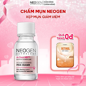 Chấm Mụn 2 Lớp Neogen Dermalogy A-Clear Aid Soothing Pink Eraser 15ml