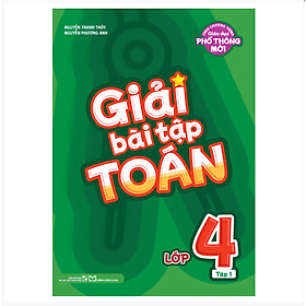 Sách: Giải Bài Tập Toán Lớp 4 - Tập 1