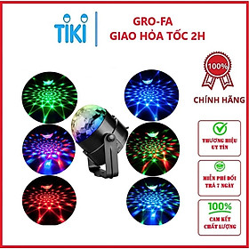 Mua Đèn Led Xoay Trang Trí 7 Màu  Đèn Led Xoay Vũ Trường  Bar  Sân Khấu - Hàng chính hãng