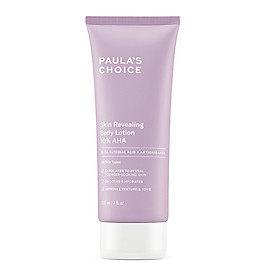 Kem dưỡng thể chứa 10% AHA Paula's Choice Skin Revealing Body Lotion 10% AHA 210ml (Nhập khẩu)