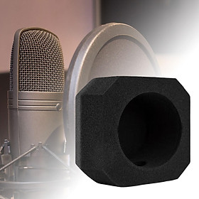 1x Microphone Screen Acoustic Sponge Professional Soundproof Accs for Recording Room
