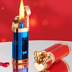 Vỏ Hột Quẹt Bật Lửa Xăng Đá Yubang Love Hình Trái Tim Cực Đẹp Nắp Giữ Xăng Tốt - Nhiều Màu