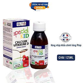 SPECIAL KID CALCIUM VITAMINE D - Siro Bổ sung Canxi và Vitamin D giúp xương