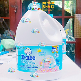 Nước Xả Quần Áo Cho Bé D-nee - Chai 3000ml (Xanh)