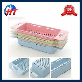 Mua Rổ gác bồn rửa bát điều chỉnh kích thước tiện dụng - HT- Màu ngẫu nhiên