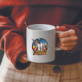 Ly cốc sứ IN HÌNH Battle Ground game