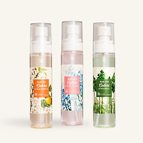 Body Mist Xịt Thơm Toàn Thân Quần Áo Nam Nữ Hương Nước Hoa Ngọt Ngào Thanh Mát Dịu Nhẹ Cỏ Mềm 100ml - Pear&Apricost (Cam)