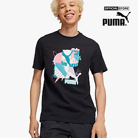 PUMA - Áo thun nam tay ngắn cổ tròn Fandom Graphic 536108