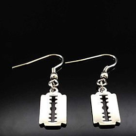 Bông tai nam nữ 1 đôi họa tiết dao tem xịn xò đẹp độc lạ