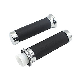 2Pcs 7/8'' Motorcycle Handlebar Grips for   250 Durable