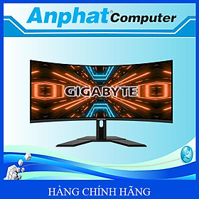 Màn hình LCD Gigabyte G34WQC A (34 inch VA/ 3440 x 1440/ 350 cd/m2/ 1ms/ 144Hz) - Hàng Chính Hãng