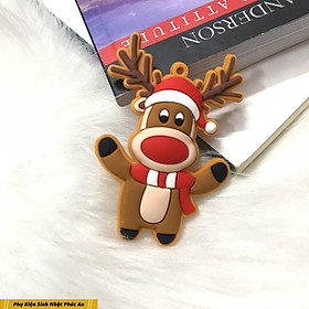 Topper que cắm trang trí bánh sinh nhật Noel Giáng Sinh