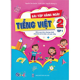 Sách - Bài tập hằng ngày Tiếng Việt 2 tập 1 (Biên soạn theo chương trình sgk Kết nối tri thức với cuộc sống)