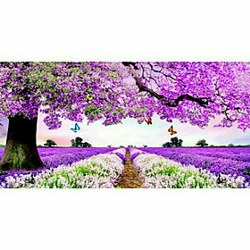 Mua Tranh đính đá CÂY TÌNH YÊU  (110×60cm) LV232 chưa đính