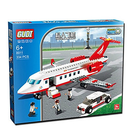 Xếp hình máy bay chở khách size lớn