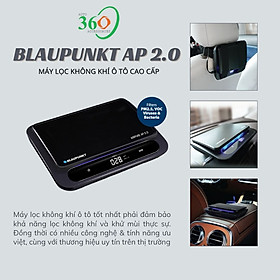 Máy Lọc Không Khí Ô Tô Cao Cấp Blaupunkt Airpure AP 2.0 Không Một Tiếng Ồn