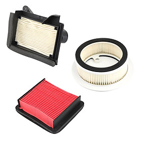 3pcs Motorbike Air Filter Cleaner for  XP 530 TMAX530 SX/DX 2017-2019