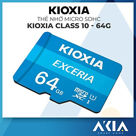 Thẻ nhớ Kioxia Micro SDHC Exceria UHS-I C10 U1 32/64/128GB - Hàng Chính Hãng