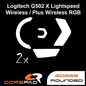 Hình ảnh Feet chuột PTFE Corepad Skatez cho Logitech G502 X Lightspeed / PLUS Wireless (2 bộ) - Hàng Chính Hãng