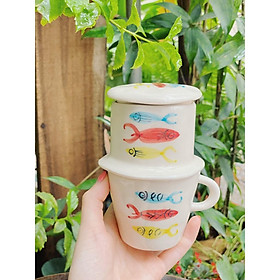 Mua Set Phin Pha Coffee/Cà Phê Gốm Sứ - Gốm Sứ Huấn Hải
