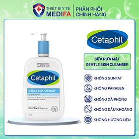 Sữa Rửa Mặt Dịu Nhẹ Cho Da Nhạy Cảm Cetaphil Gentle Skin Cleanser 1000ml