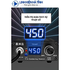 Mua Trạm hàn điện tử T12 thời gian làm nóng cực nhanh công suất cao full bộ