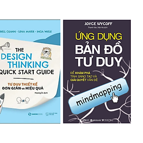 Combo 2 cuốn: Tư Duy Thiết Kế Đơn Giản Và Hiệu Quả + Ứng Dụng Bản Đồ Tư Duy ( Phát Triển Sự Sáng Tạo Cá Nhân/ tặng Kèm Bookmark)