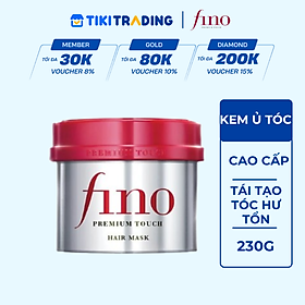 Kem ủ tóc cải thiện tóc hư tổn Fino Premium Touch 230 g