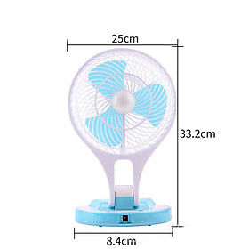 Mua Quạt Mini Sạc Pin (Không Sợ Mùa Hè Mất Điện) - Hàng Chất Lượng