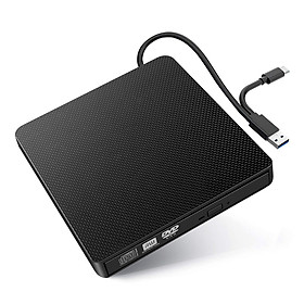 USB 3.0 Type C Slim External DVD ROM RW CD Writer Optical Drive Burner Reader for Desktop Laptop PC Computers