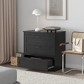 Mua SENGE  Tủ lưu trữ đồ dùng tân cổ điển 3 ngăn  82x50x81cm