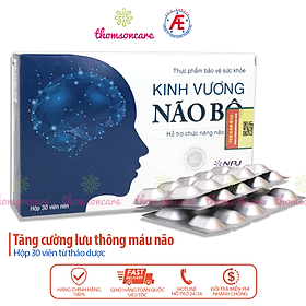 Kinh vương não bộ - Hoạt huyết, thông mạch, tăng cường trí nhớ