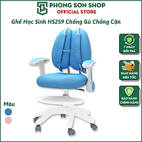 Mua Ghế ngồi học bài chống gù  chống cận định hướng tư thế ngồi chuẩn cho bé BHS259  Ghế học sinh chống gù chống cận Pehouse BHS259  Ghế trẻ em thông minh tăng giảm chiều cao có gác chân  Ghế xoay học sinh công thái học - Hàng Chính Hãng Phong Sơn Shop