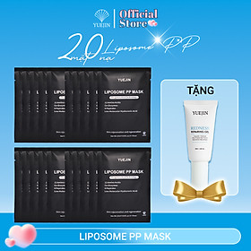 Hình ảnh (Tặng 1 Gel làm dịu) 20 miếng mặt nạ phục hồi, tái tạo da Yuejin Liposome PP Mask