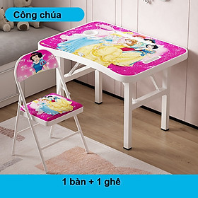 Bộ bàn học gấp gọn đa năng cho bé 40x60cm