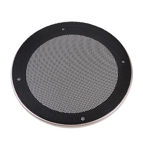 5 Inch Speaker Grills Cover Case with 4 pcs Screws for Speaker Mounting Home Audio DIY -158mm Outer Diameter Champagne