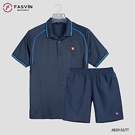 Bộ quần áo BIG SIZE thể thao nam Fasvin AB20153.HN từ 80 đến 100kg