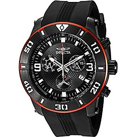 Invicta Men's 19825 Pro Diver Analog Display Swiss Quartz Black Watch
