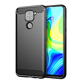 Ốp Lưng Dẻo Dành Cho Xiaomi Redmi Note 9 Vân Xước Chống Sốc-Handtown- Hàng Chính Hãng