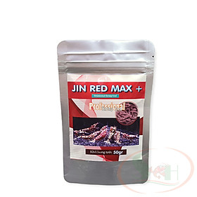 Thức ăn tép Min Jin Red Max+ Shrimp Feed tăng cường miễn dịch đề kháng cho tôm tép cảnh