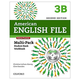 American English File 3B Multi-Pack with Online Practice and iChecker