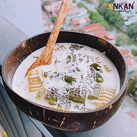 Mua Bát Gáo Dừa Và Muỗng  Bát Gáo Dừa Thân Thiện Với Môi Trường Dùng Để Ăn Ngũ Cốc Sữa Chua Hoa Quả