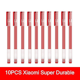 XIAOMI 10 Bút Bi Mực Đen / Đỏ Ngòi 0.5mm