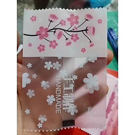 Mua 100 túi đựng bánh quy bánh dứa mix 4 mẫu