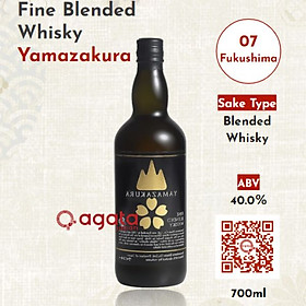 Rượu Whisky Nhật Fine Blended Whisky Yamazakura 700ml