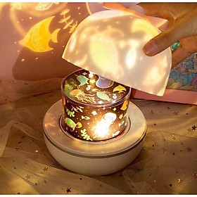 Mua ĐÈN NGỦ CHIẾU TRẦN 3D ĐỔI MÀU 6 CHỦ ĐỀ XOAY 360 ĐỘ